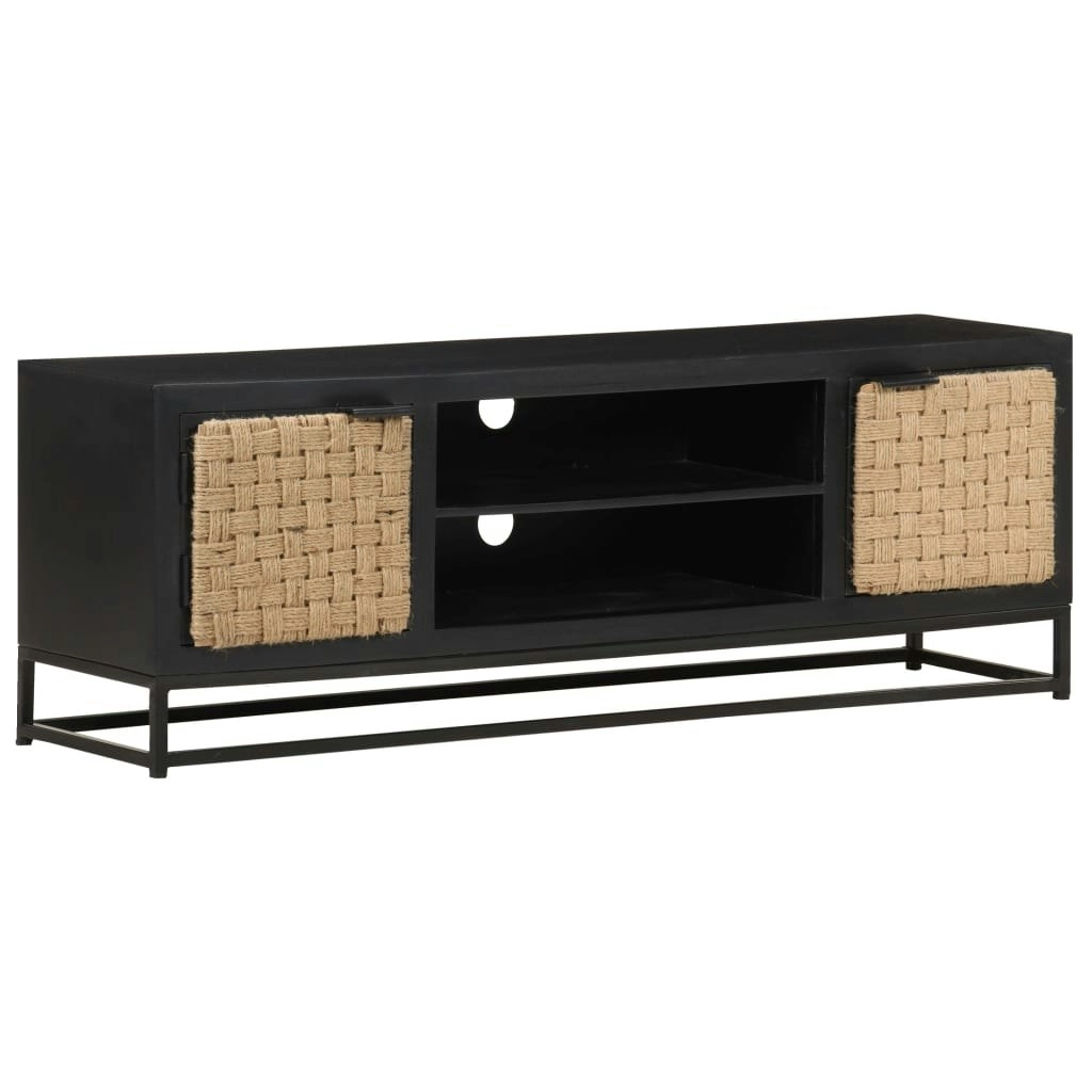 TV Cabinet 120x30x40 cm Solid Mango Wood 323496