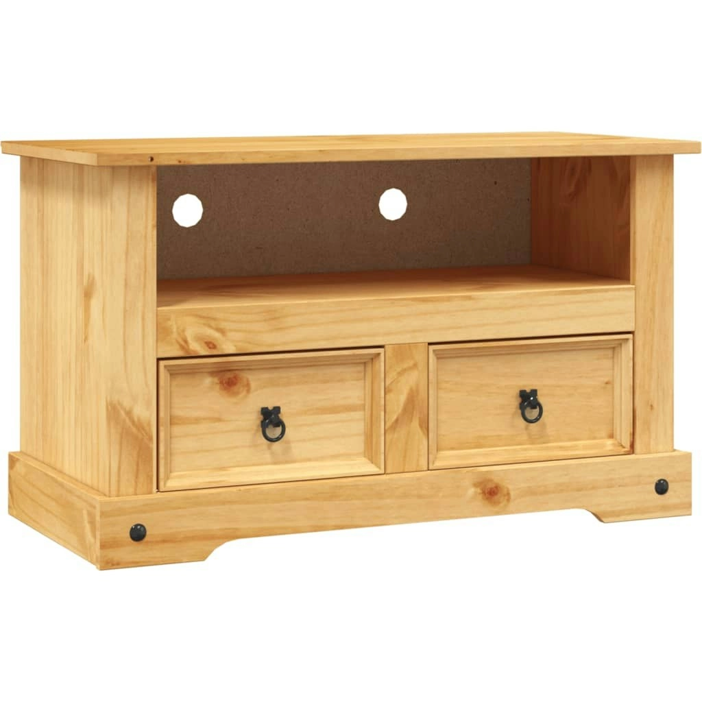 TV Cabinet Mexican Pine Corona Range 91x43x56 cm 243738