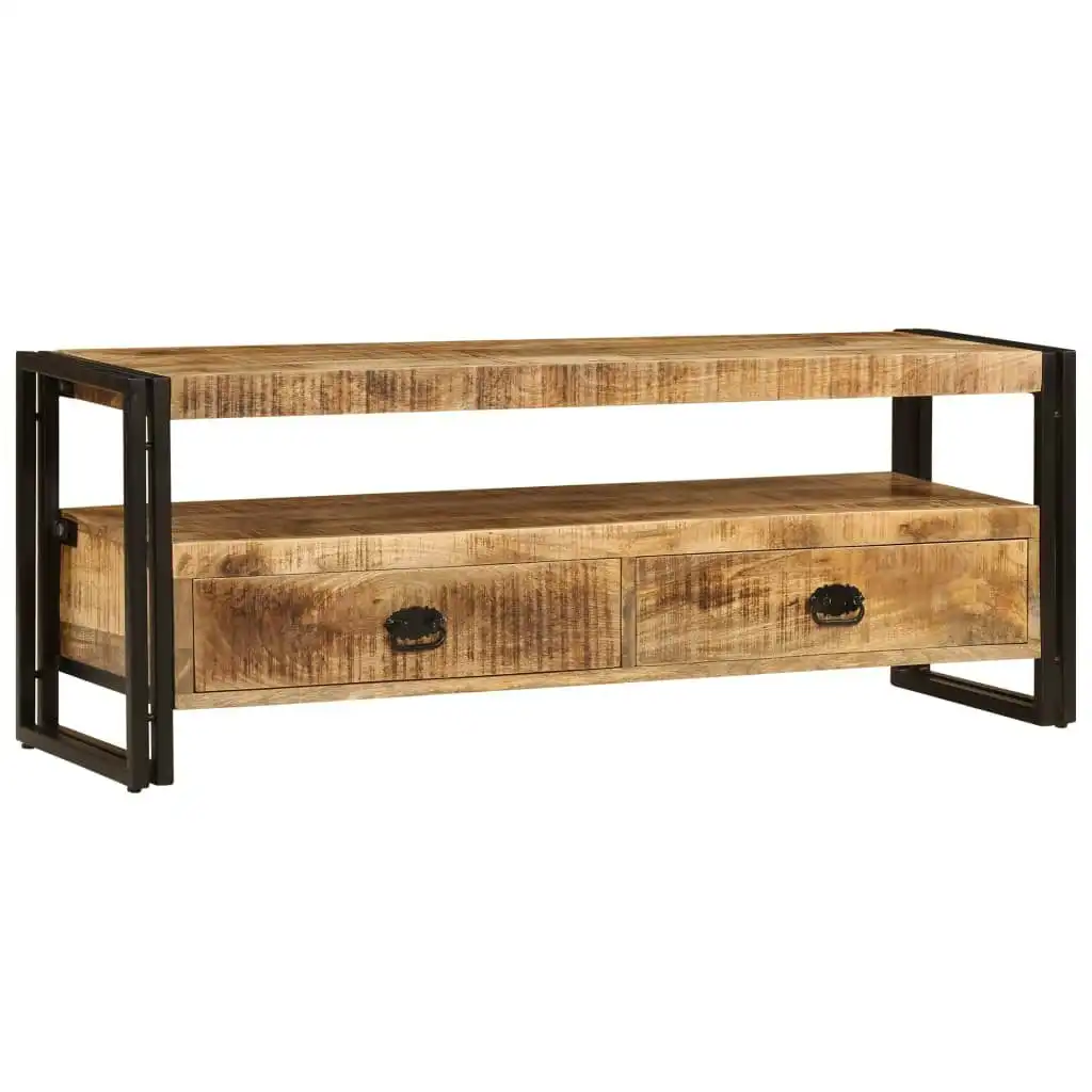 TV Cabinet 120x35x45 cm Solid Mango Wood 247402