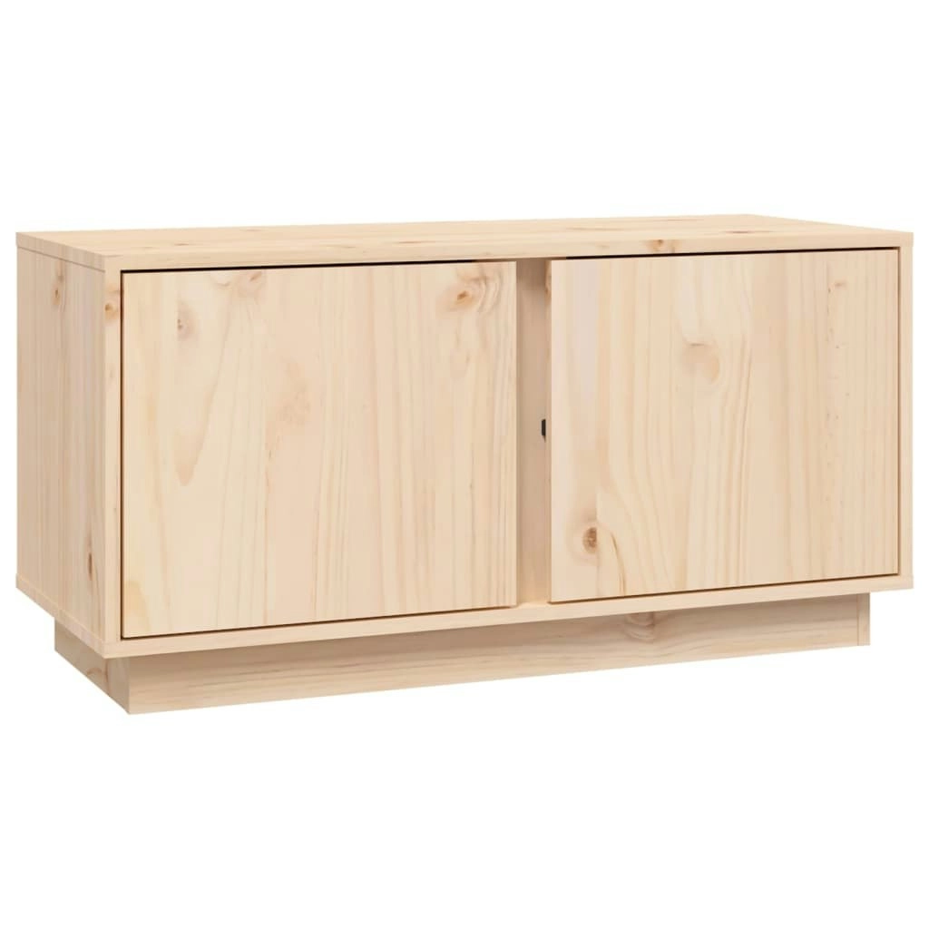 TV Cabinet 80x35x40.5 cm Solid Wood Pine 814469