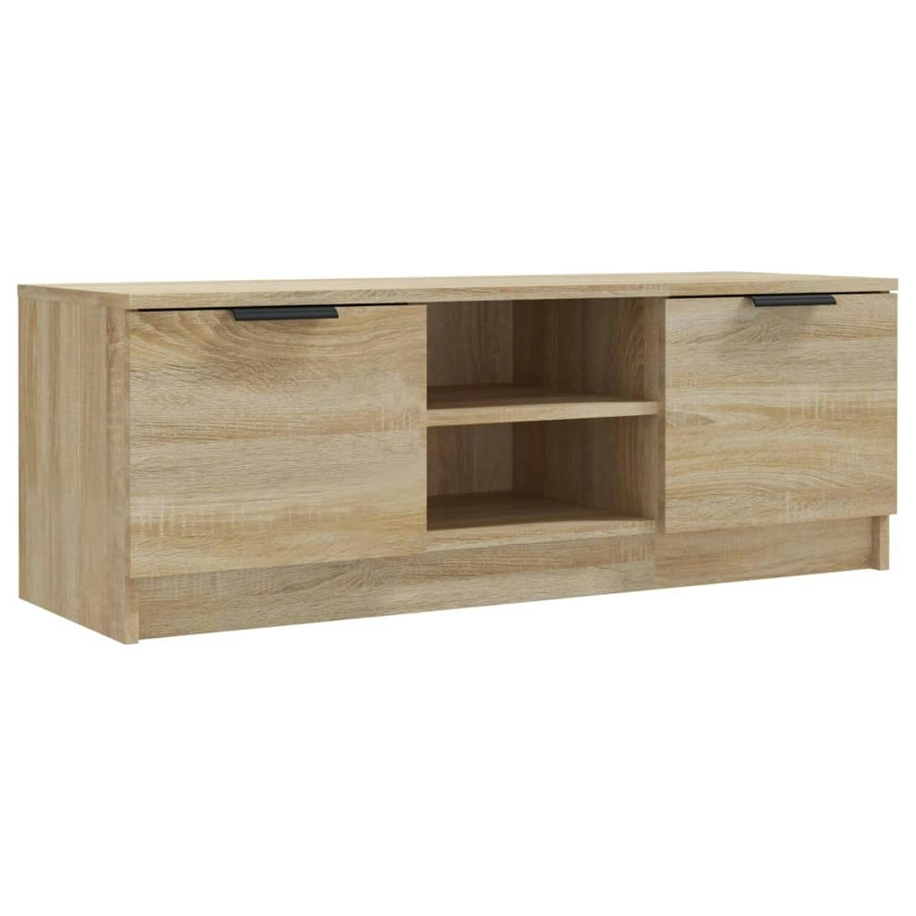 TV Cabinet Sonoma Oak 102x35x36.5 cm Engineered Wood 811514