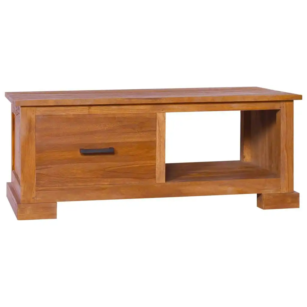 TV Cabinet 90x50x37 cm Solid Teak Wood 289082