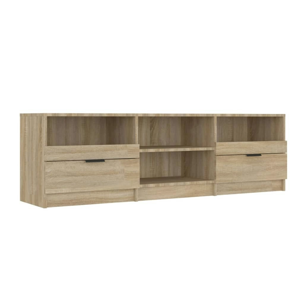 TV Cabinet Sonoma Oak 150x33.5x45 cm Engineered Wood 811460