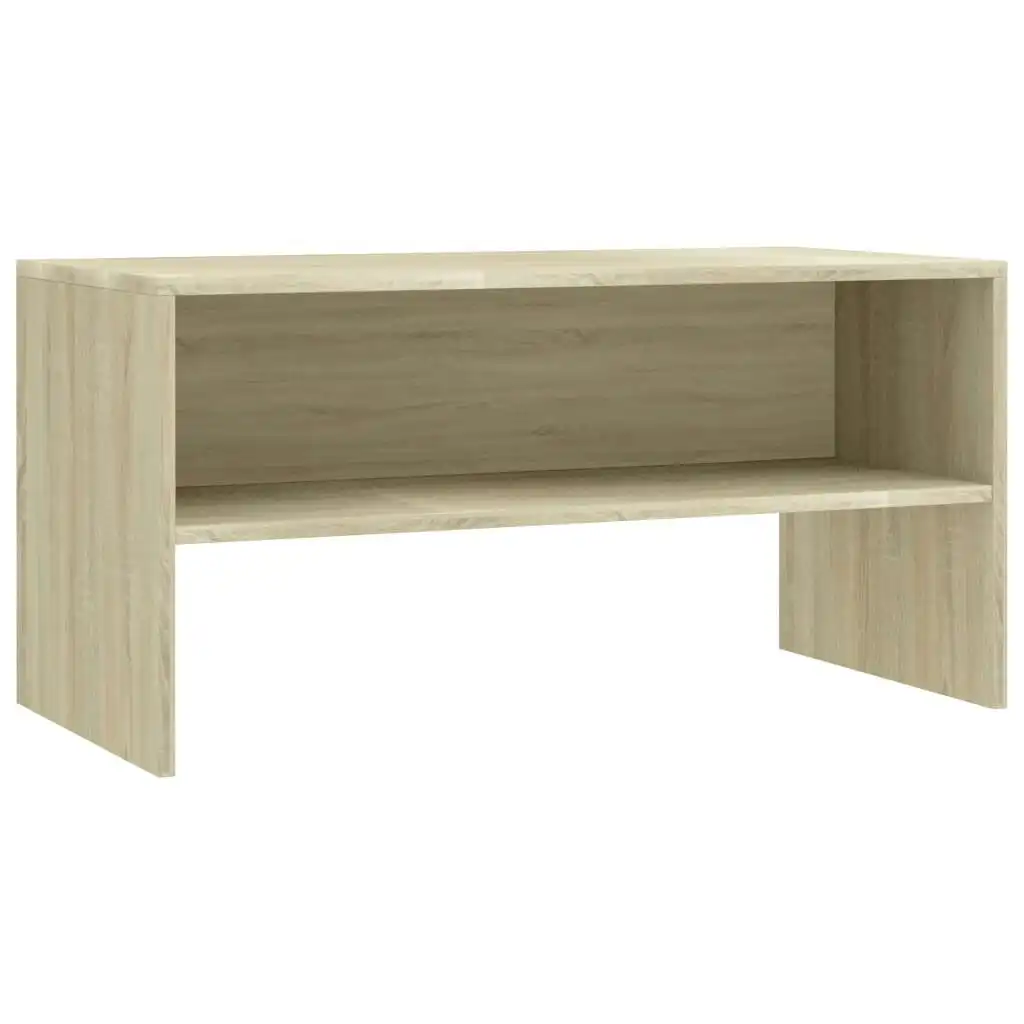 TV Cabinet Sonoma Oak 80x40x40 cm Engineered Wood 800057