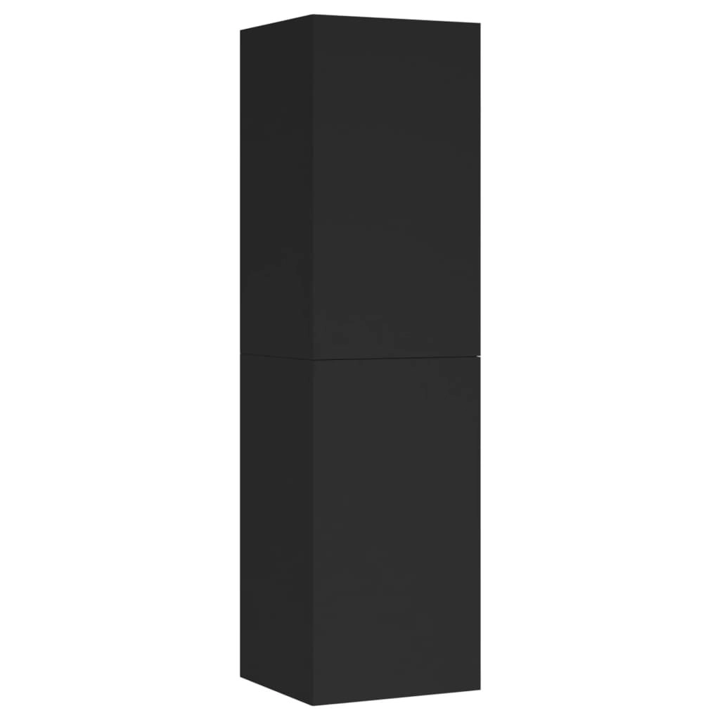 TV Cabinet Black 30.5x30x110 cm Engineered Wood 803364