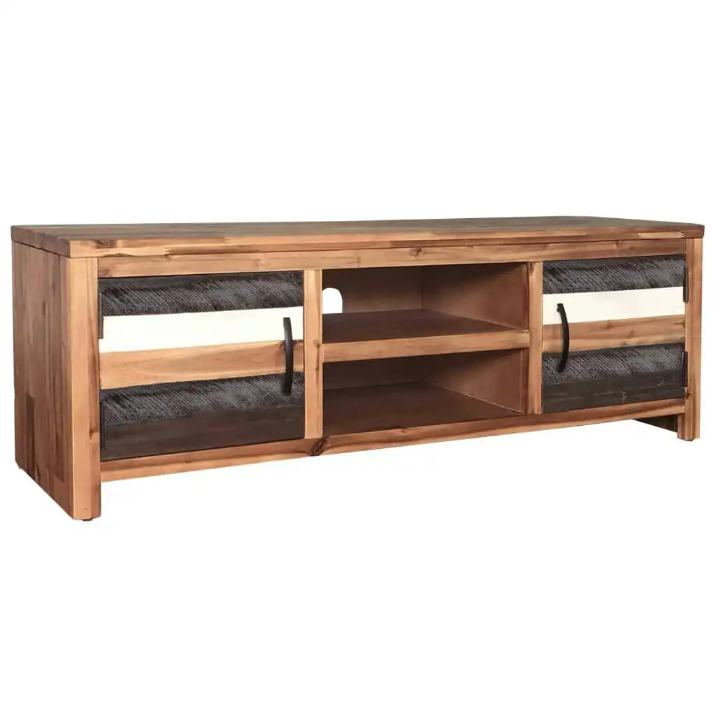 TV Cabinet Solid Acacia Wood 120x35x40 cm 246044