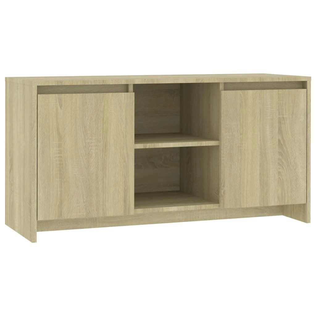 TV Cabinet Sonoma Oak 102x37.5x52.5 cm Engineered Wood 809794