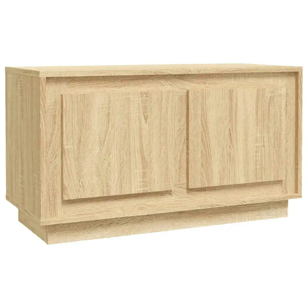 TV Cabinet Sonoma Oak 80x35x45 cm Engineered Wood 819855