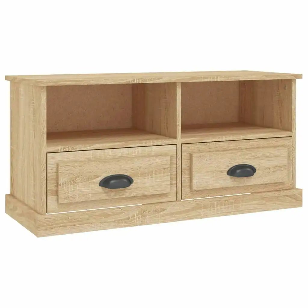 TV Cabinet Sonoma Oak 93x35.5x45 cm Engineered Wood 816467