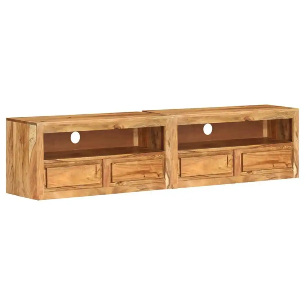 TV Cabinets 2 pcs 88x30x40 cm Solid Wood Acacia 3154955