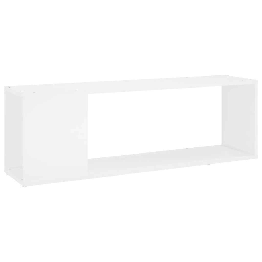 TV Cabinet White 100x24x32 cm Engineered Wood 809161