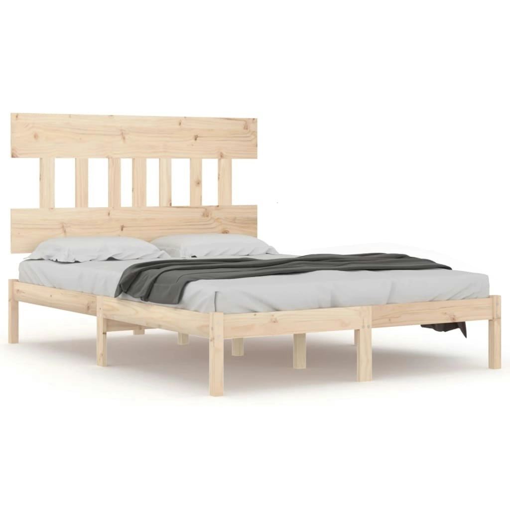 Bed Frame Solid Wood 183x203 cm King Size 3104753