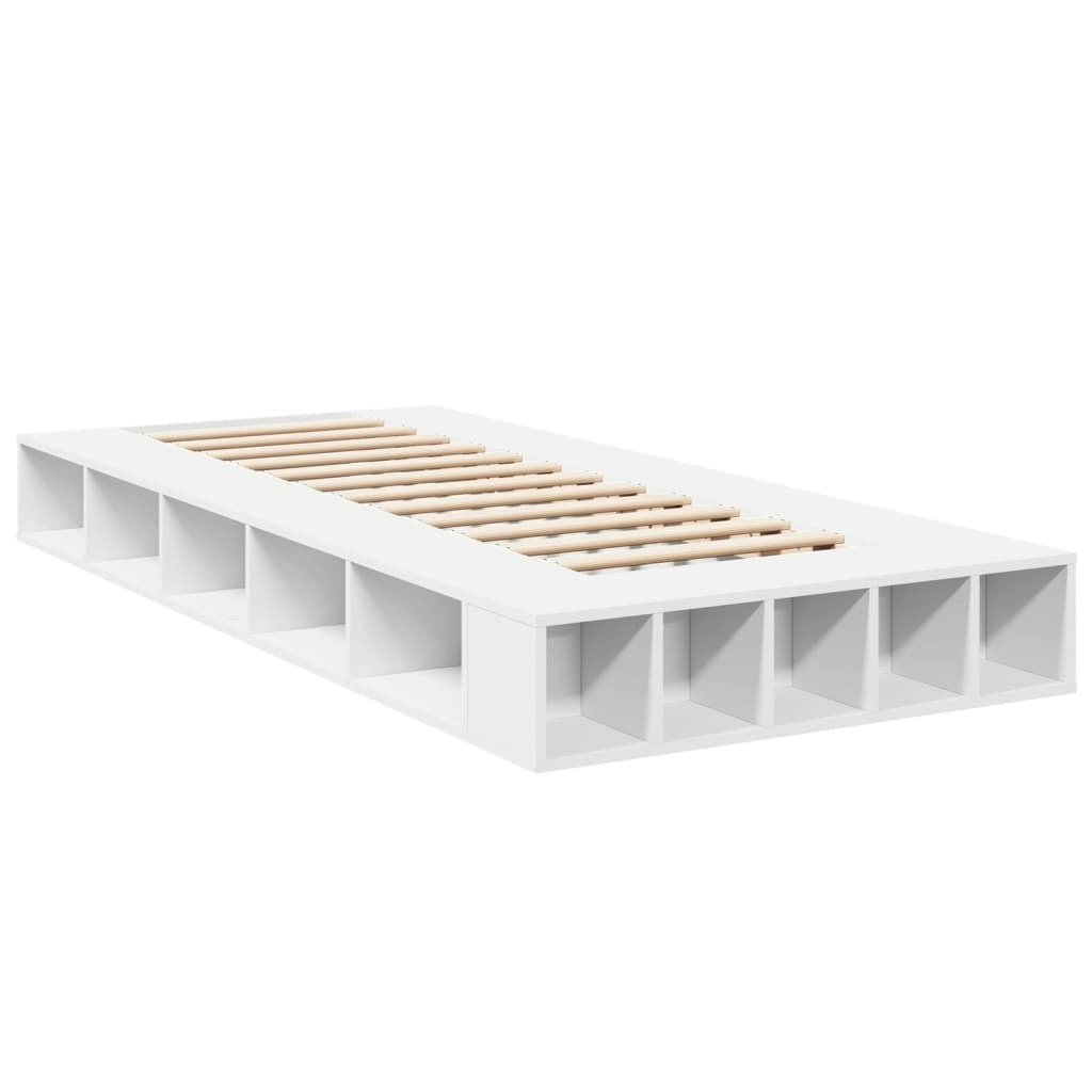 Bed Frame without Mattress White 90x190 cm 3280524