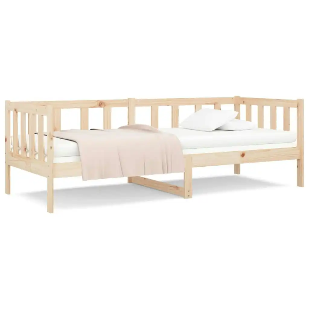 Day Bed 92x187 cm Single Size Solid Wood Pine 814644