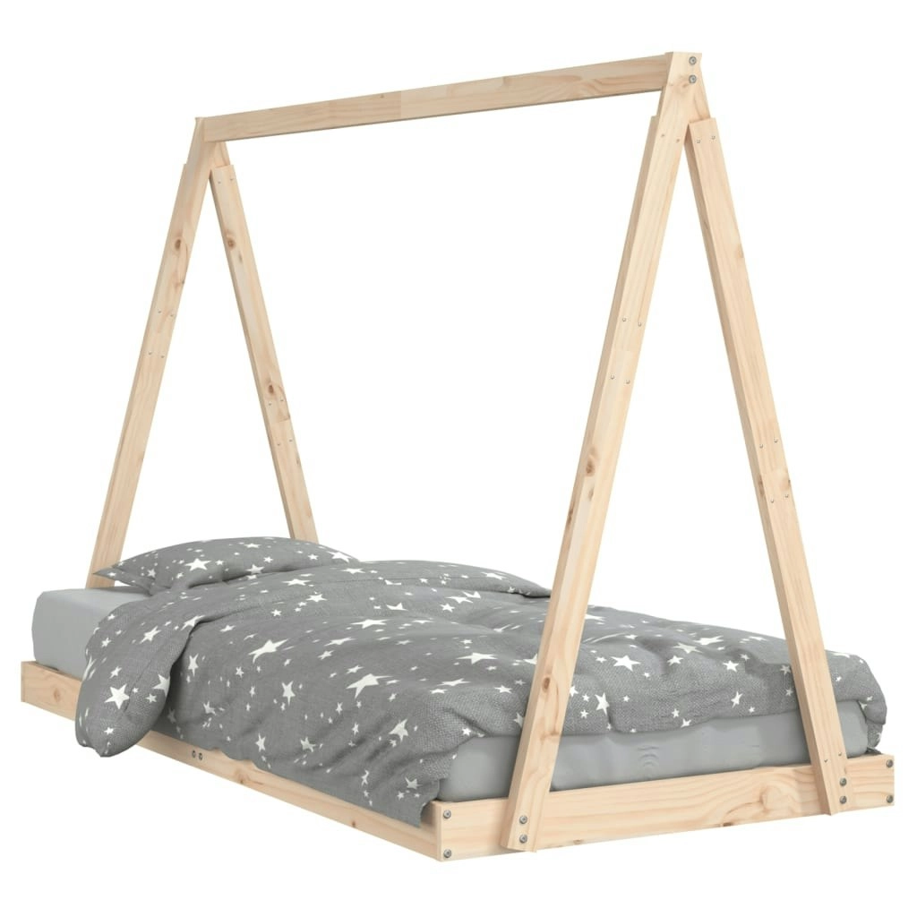 Kids Bed Frame 90x190 cm Solid Wood Pine 834531