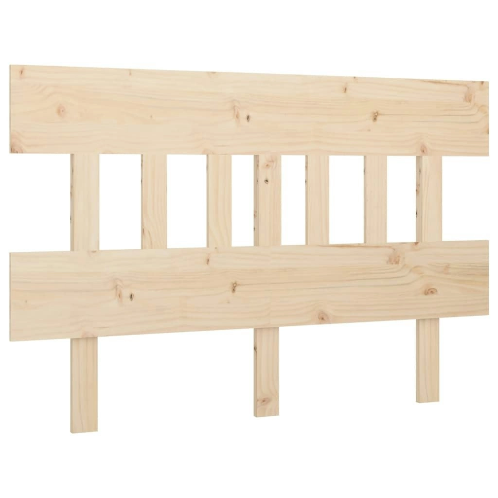 Bed Headboard 138.5 cm Solid Wood Pine 819115