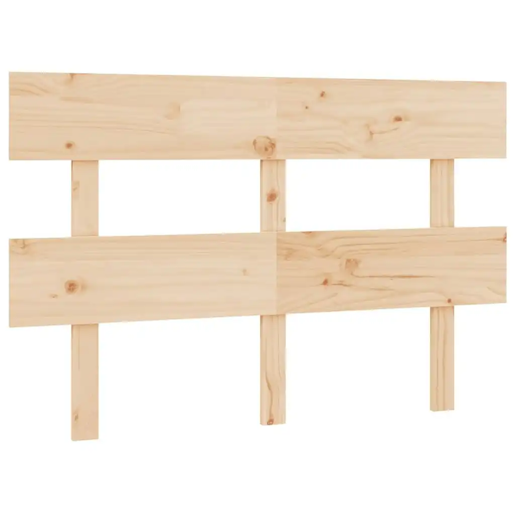 Bed Headboard 184x3x81 cm Solid Wood Pine 819085