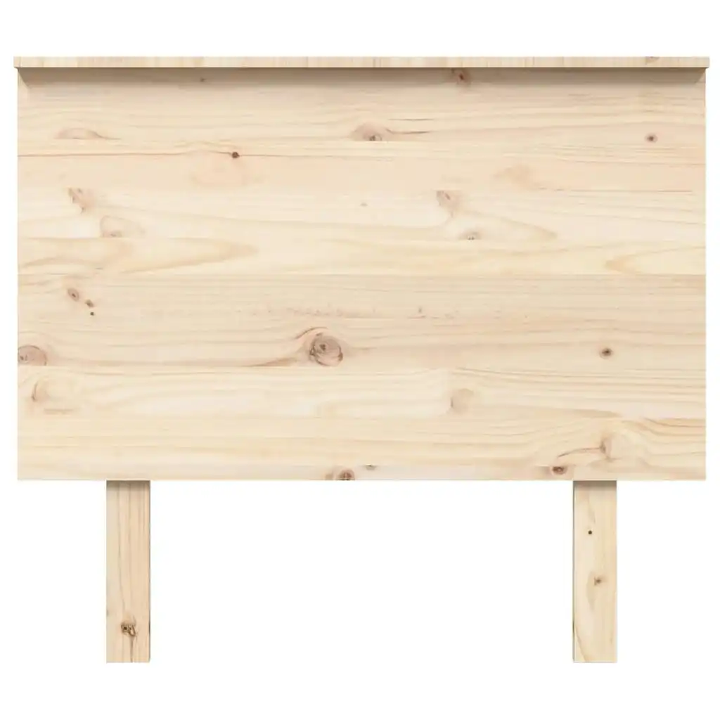 Bed Headboard 94x6x82.5 cm Solid Wood Pine 819150