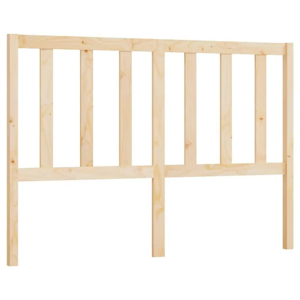 Bed Headboard 156x4x100 cm Solid Wood Pine 817745