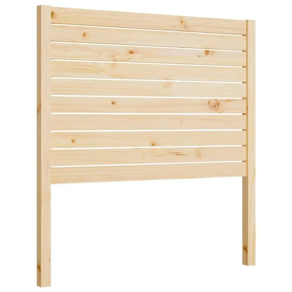 Bed Headboard 96x4x100 cm Solid Wood Pine 819000