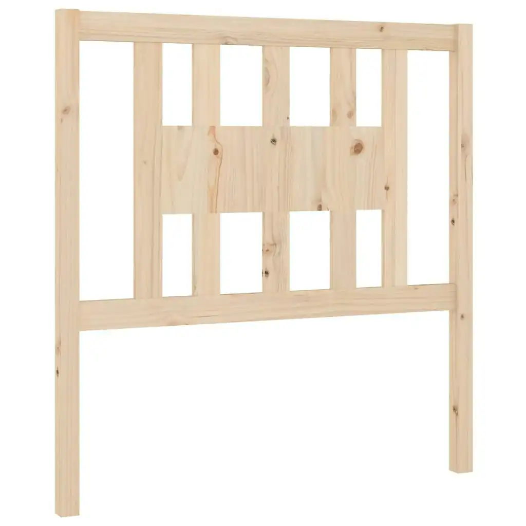 Headboard 96x4x100 cm Solid Wood Pine 818650