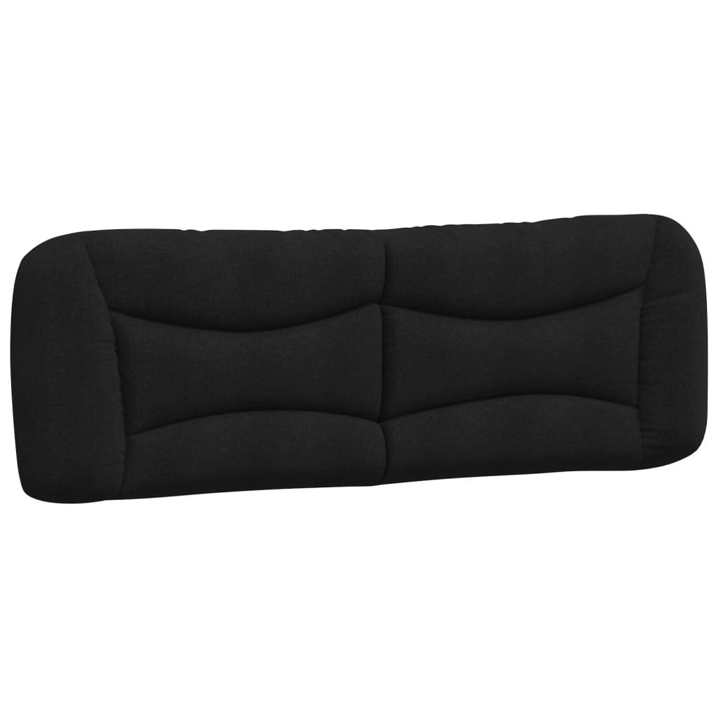 Headboard Cushion Black 152 cm Fabric 374630