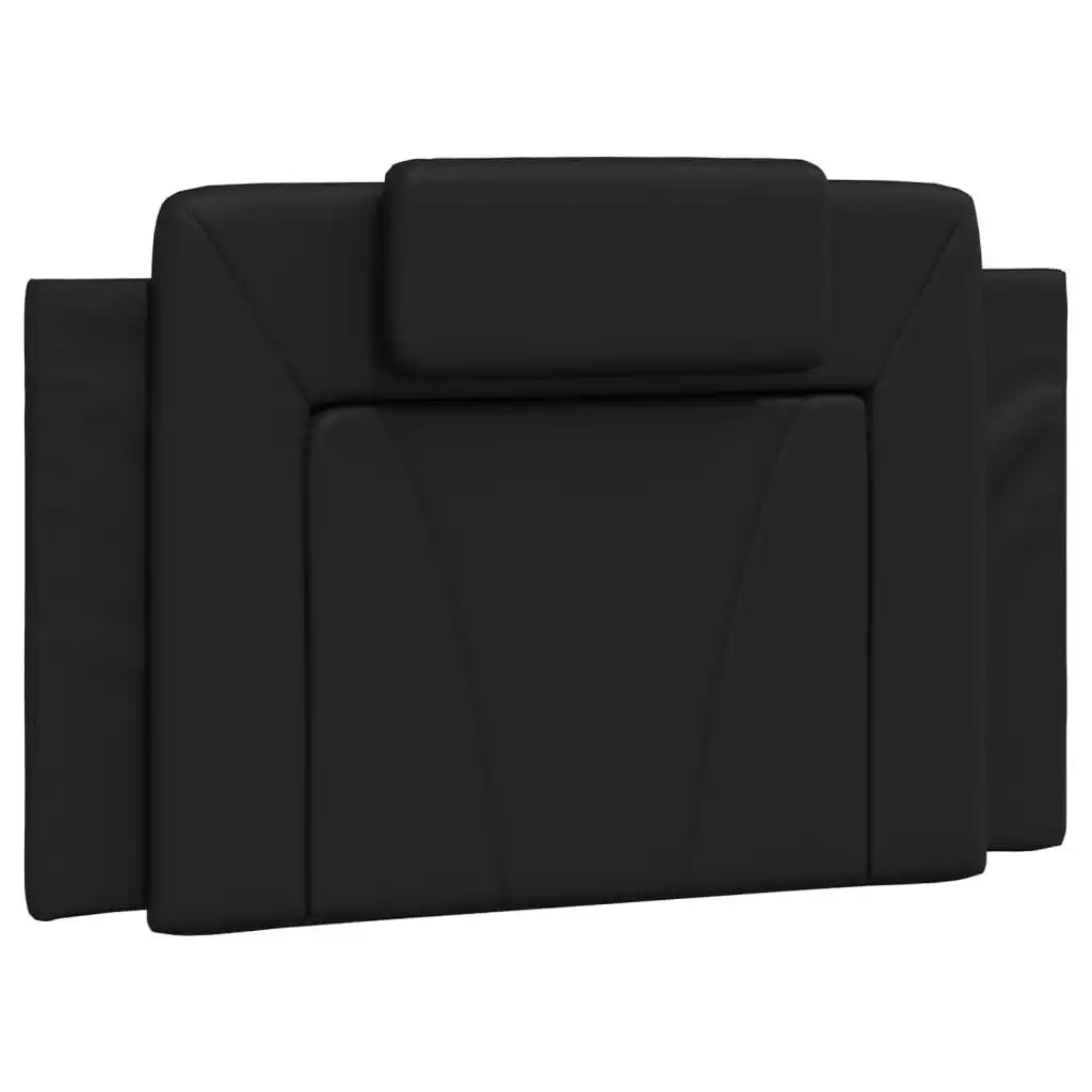 Headboard Cushion Black 90 cm Faux Leather 3207700