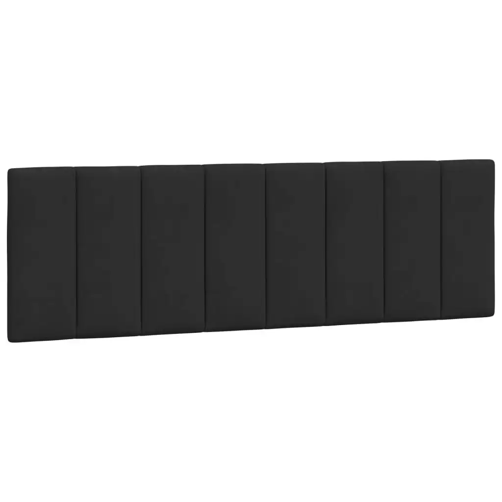 Headboard Cushion Black 153 cm Velvet 3207694