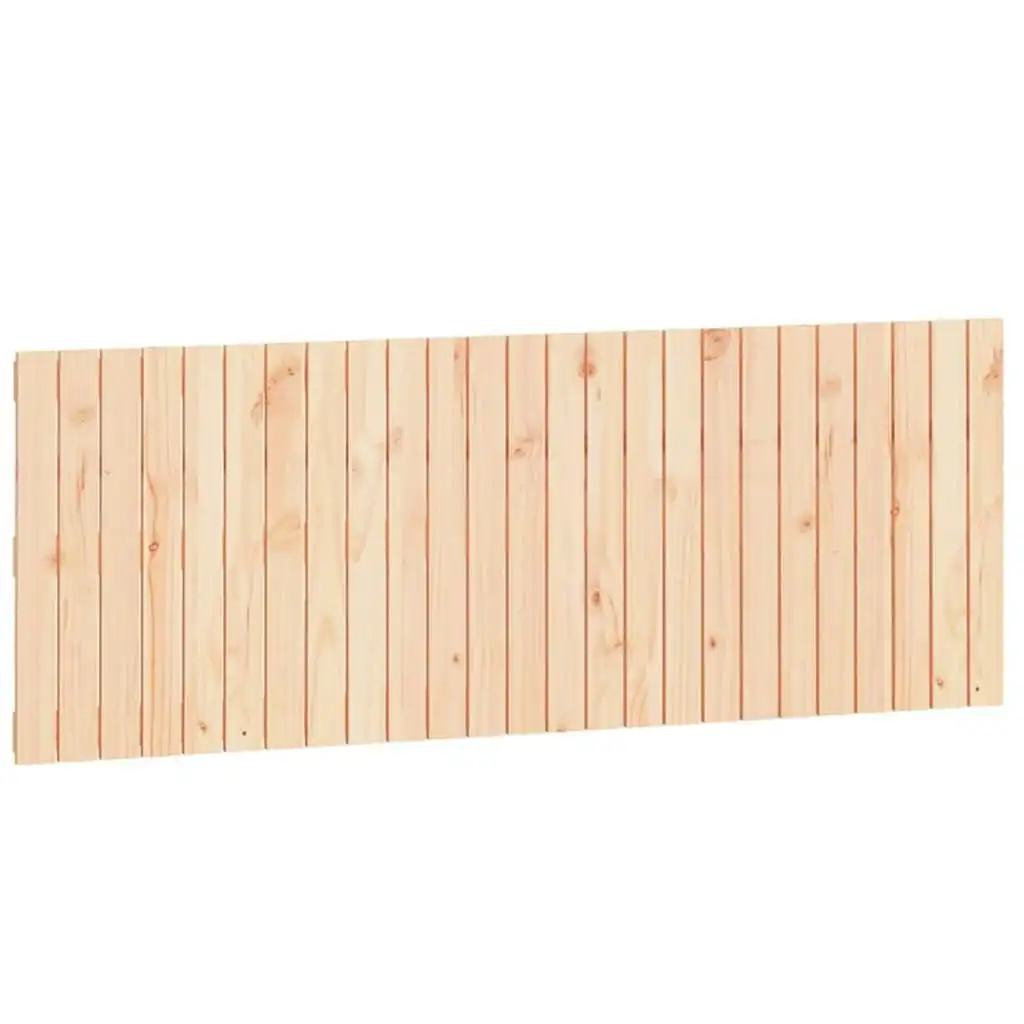 Wall Headboard 159.5x3x60 cm Solid Wood Pine 824848