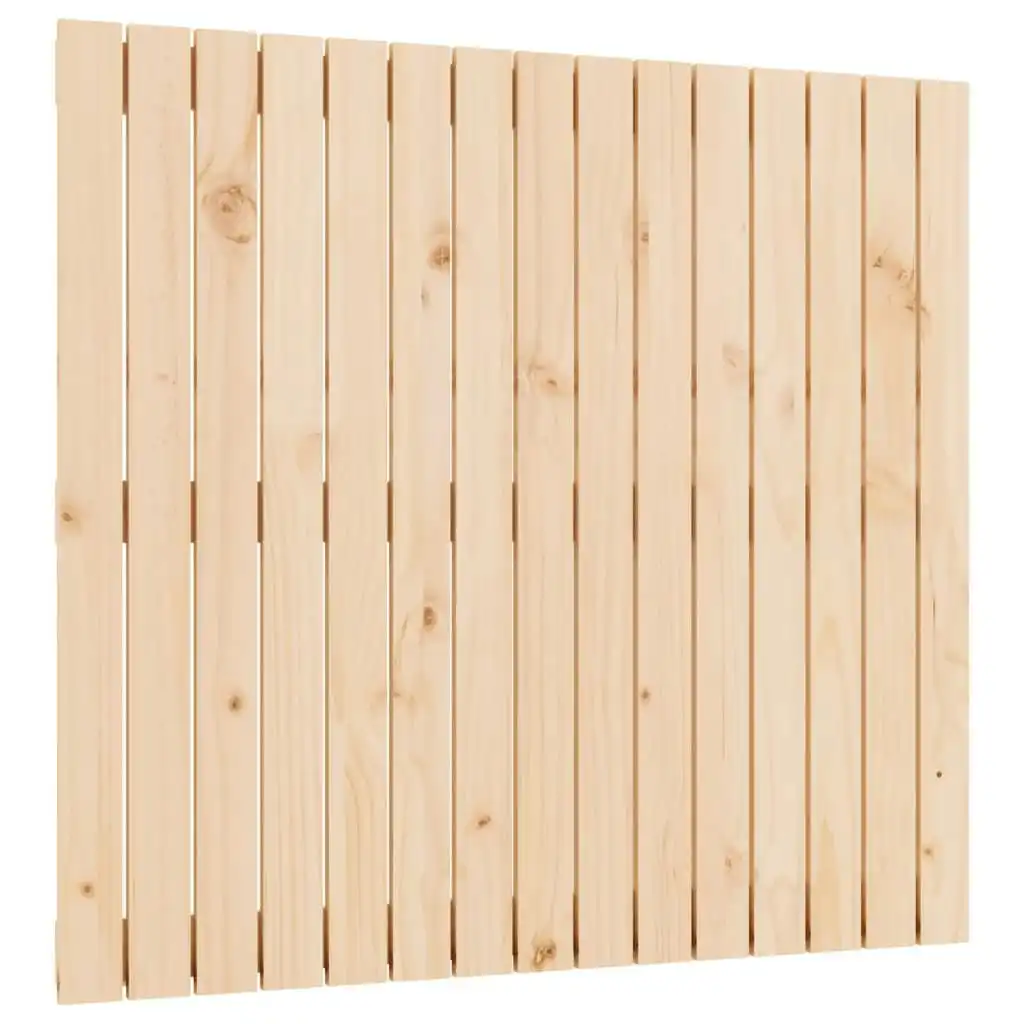 Wall Headboard 95.5x3x90 cm Solid Wood Pine 824883