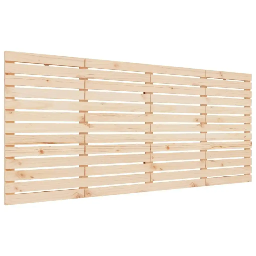 Wall Headboard 156x3x91.5 cm Solid Wood Pine 824688