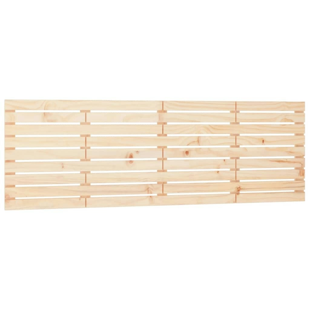 Wall Headboard 186 cm Solid Wood Pine 824753