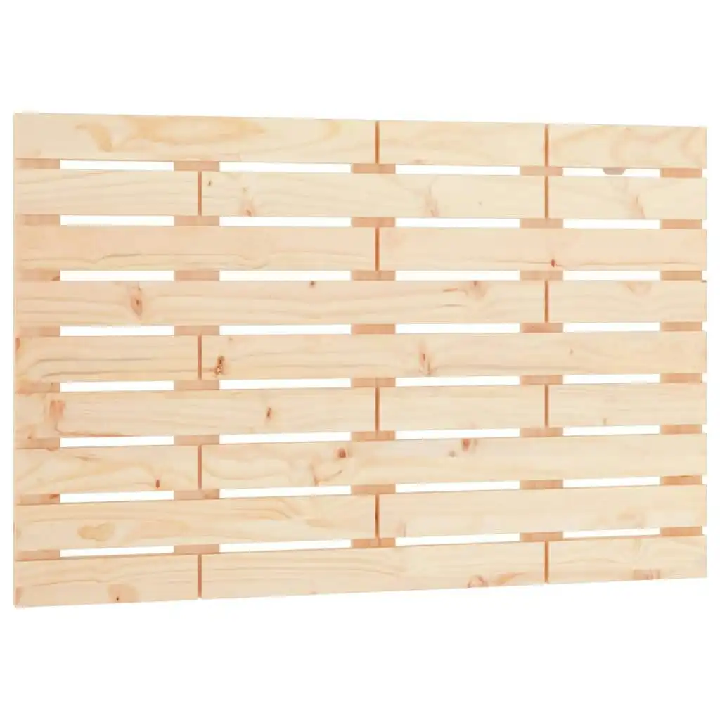 Wall Headboard 96x3x63 cm Solid Wood Pine 824723