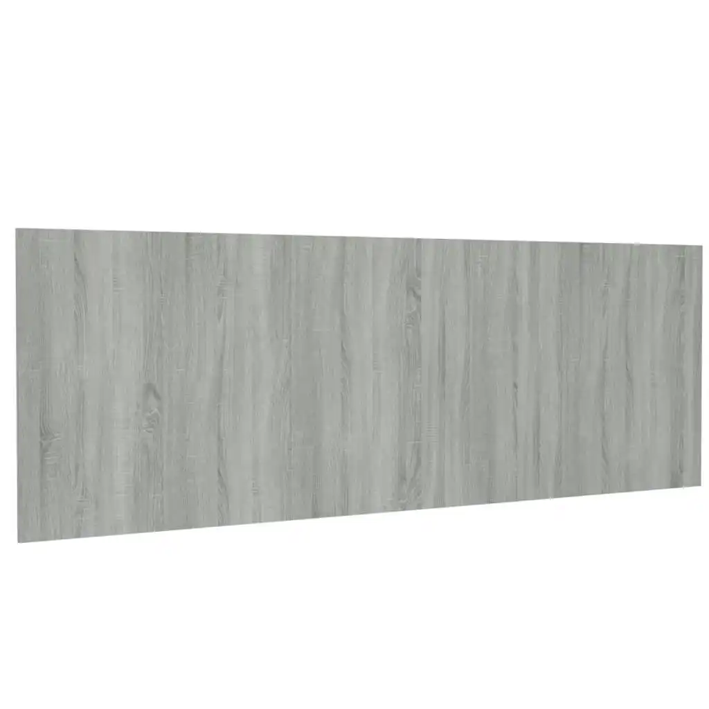 Wall Headboard Grey Sonoma 240x1.5x80 cm Engineered Wood 816980