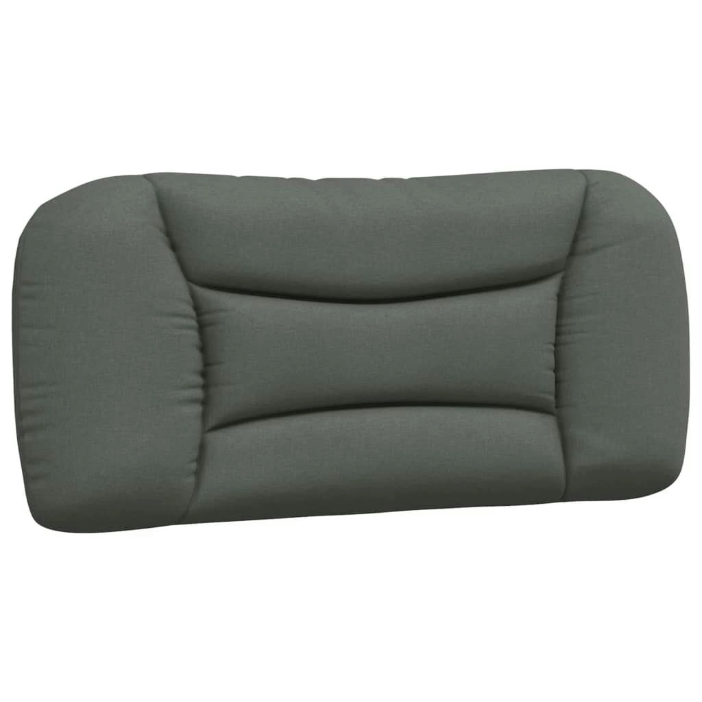 Headboard Cushion Dark Grey 90 cm Fabric 3207680