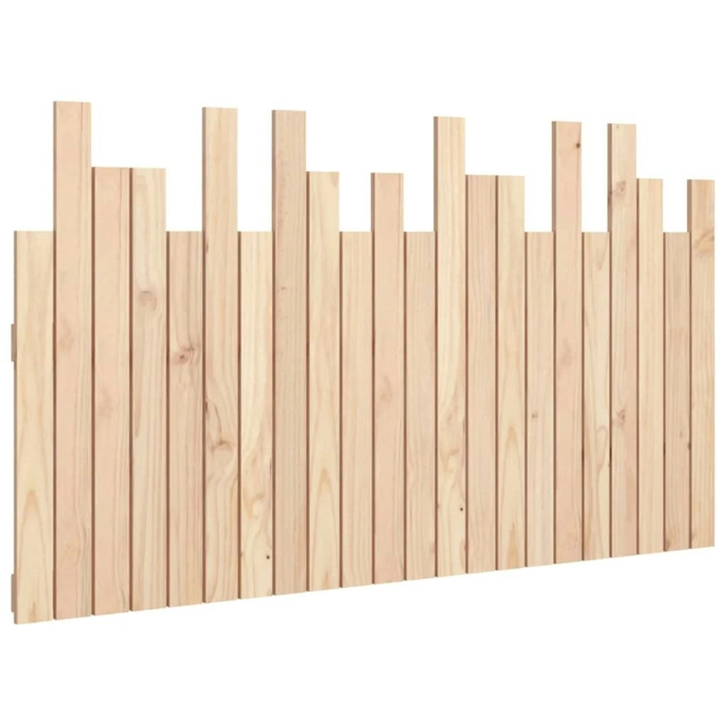 Wall Headboard 140 cm Solid Wood Pine 824818