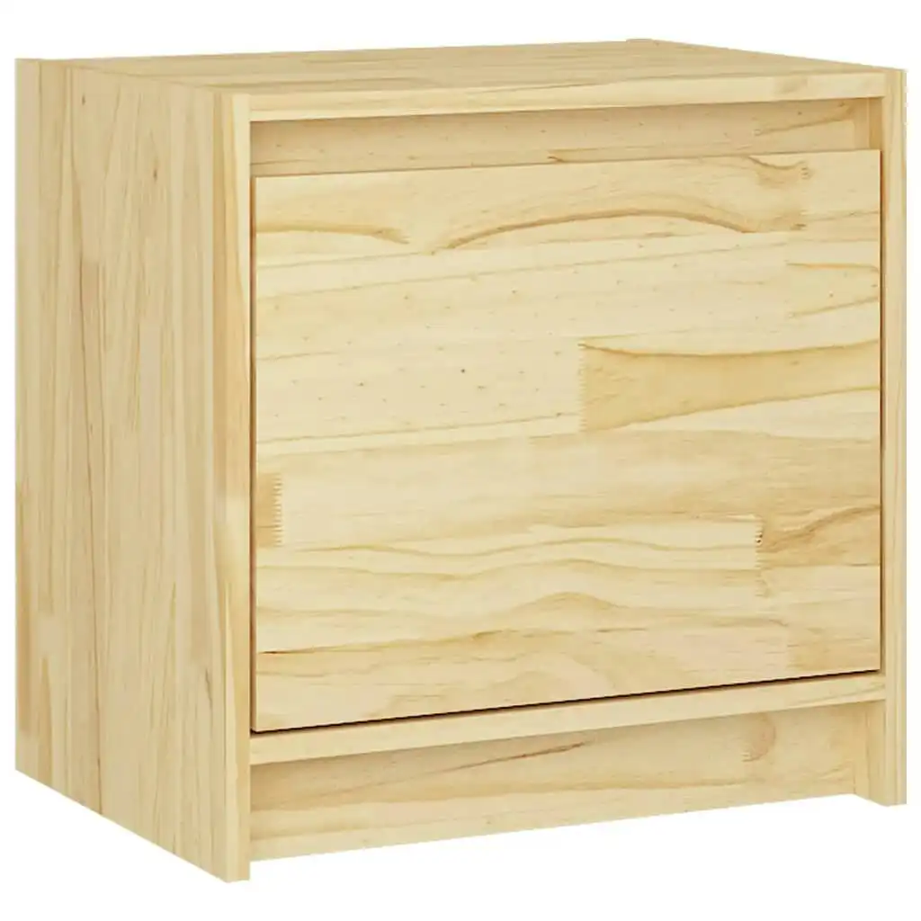 Bedside Cabinet 40x30.5x40 cm Solid Pinewood 808113