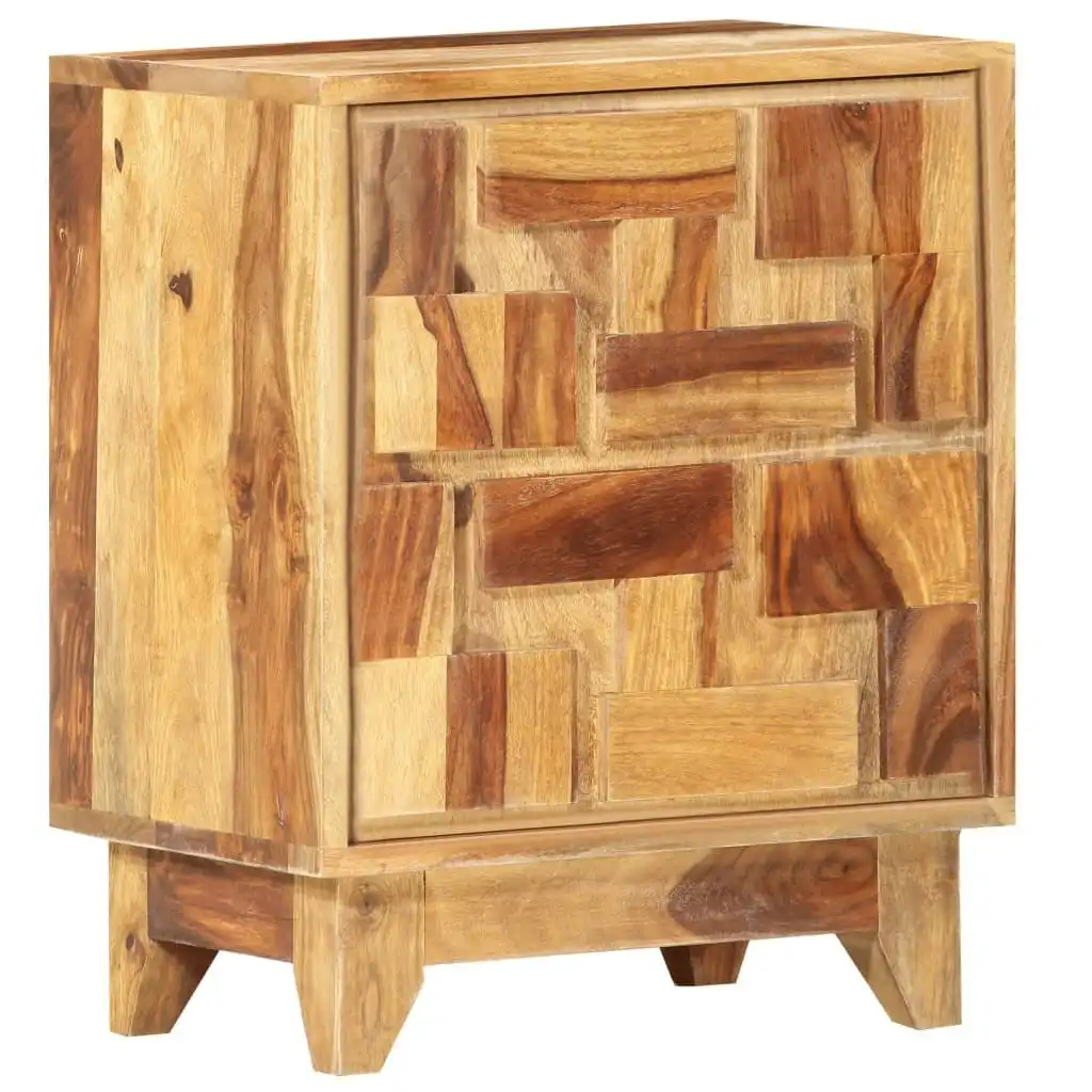 Bedside Cabinet 40x30x50 cm Solid Sheesham Wood 287346