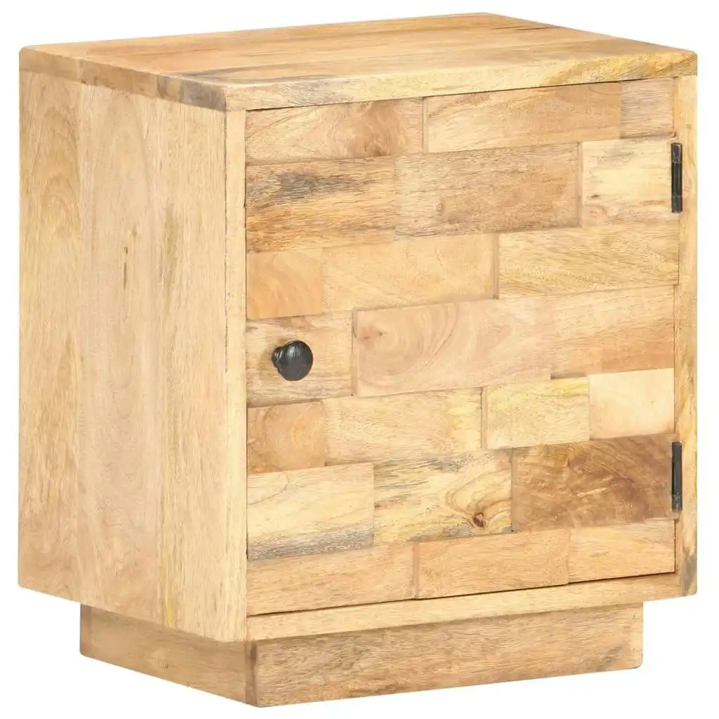 Bedside Cabinet 40x30x45 cm Solid Mango Wood 320468