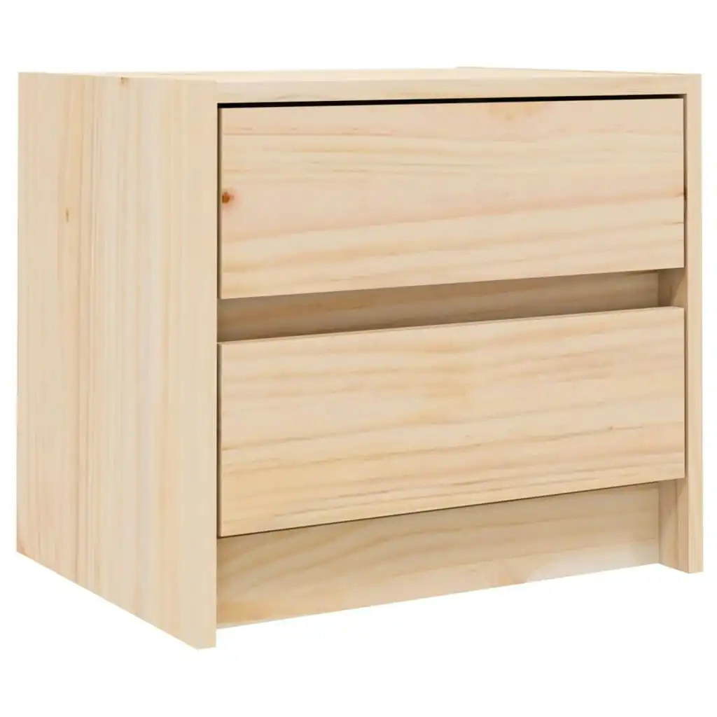 Bedside Cabinet 40x31x35.5 cm Solid Wood Pine 836135