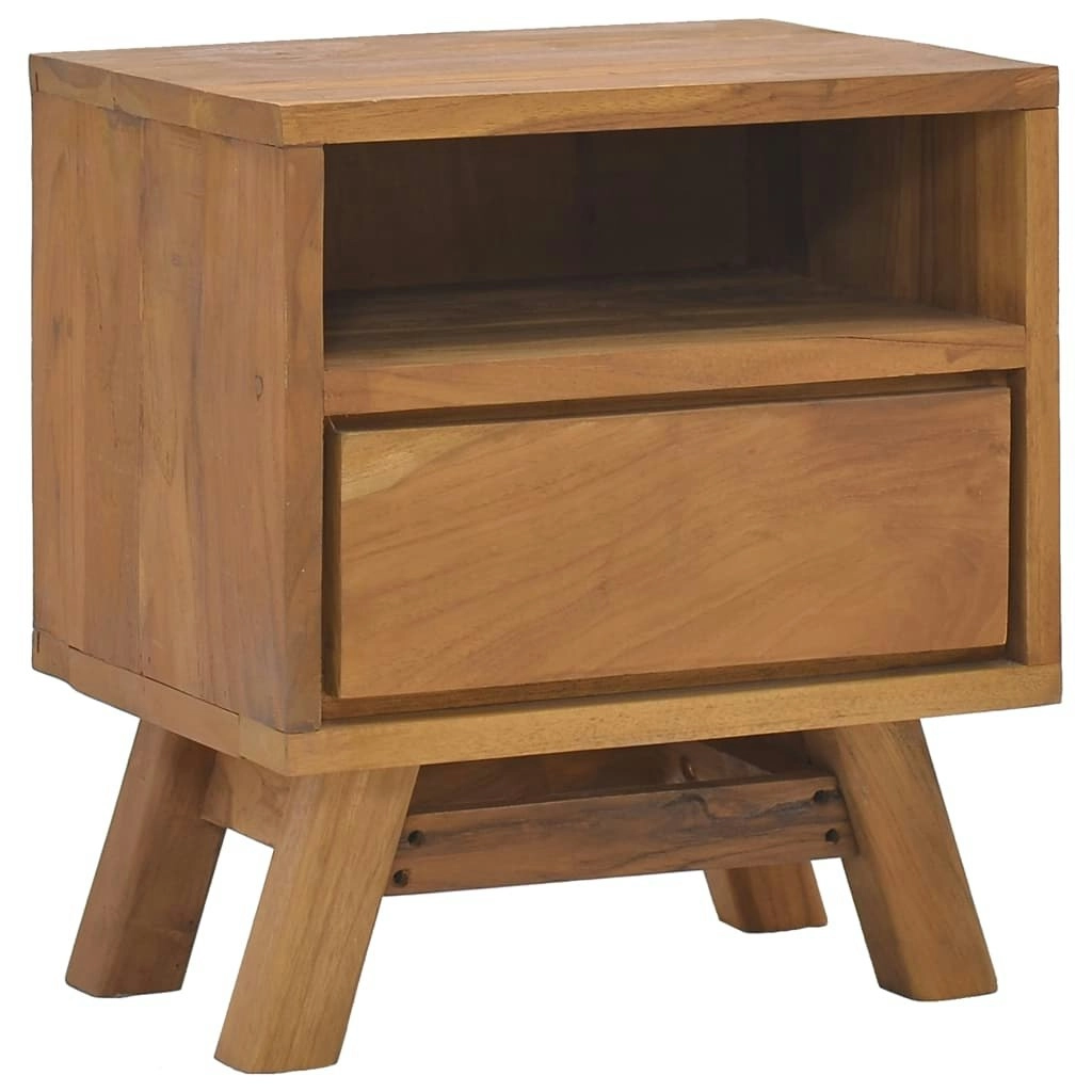 Bedside Cabinet 40x30x45 cm Solid Teak Wood 326120