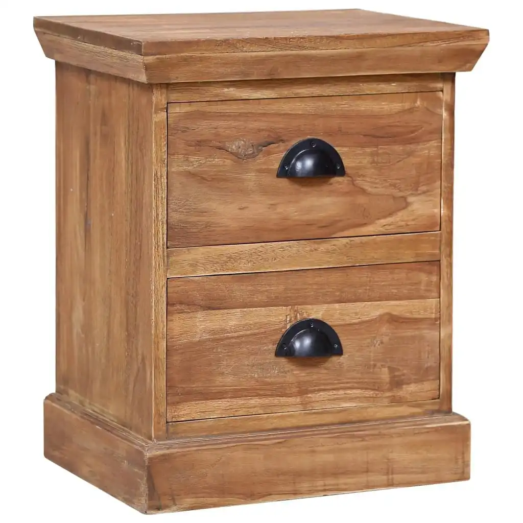 Bedside Cabinet 40x30x50 cm Solid Teak 285309