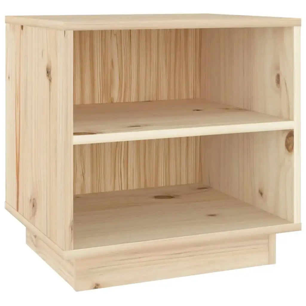 Bedside Cabinet 40x34x40 cm Solid Wood Pine 813325