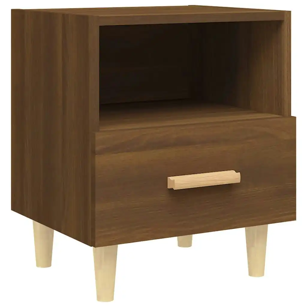 Bedside Cabinet Brown Oak 40x35x47 cm 817301