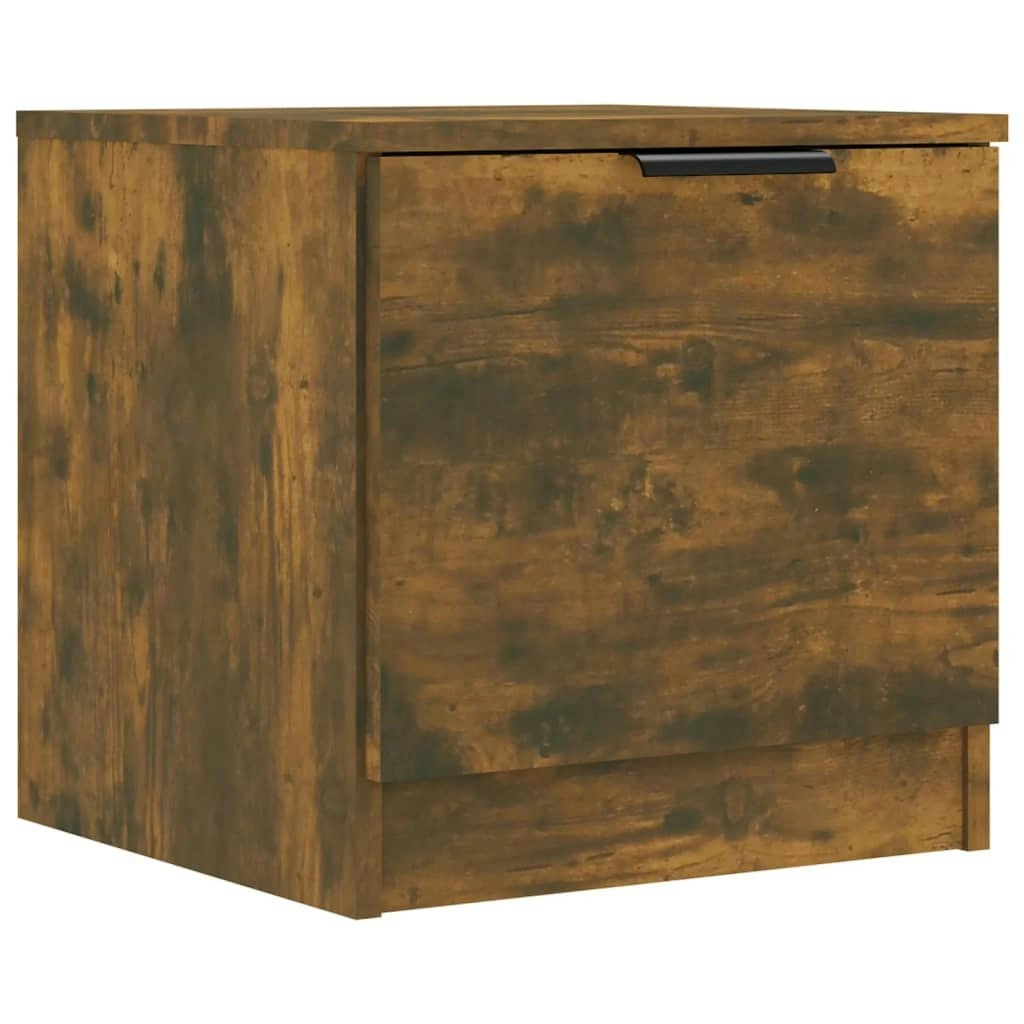 Bedside Cabinet Smoked Oak 40x39x40 cm 817027