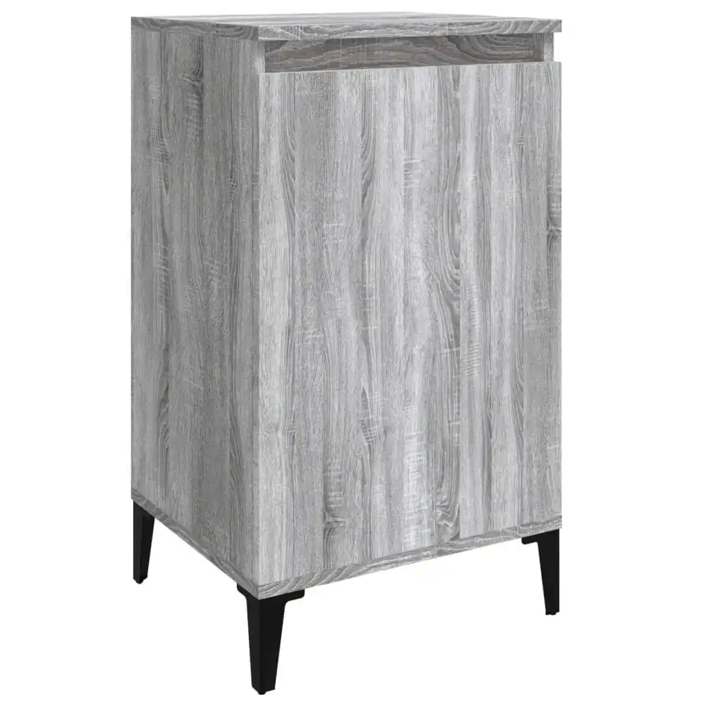 Bedside Cabinet Grey Sonoma 40x35x70 cm Engineered Wood 819656