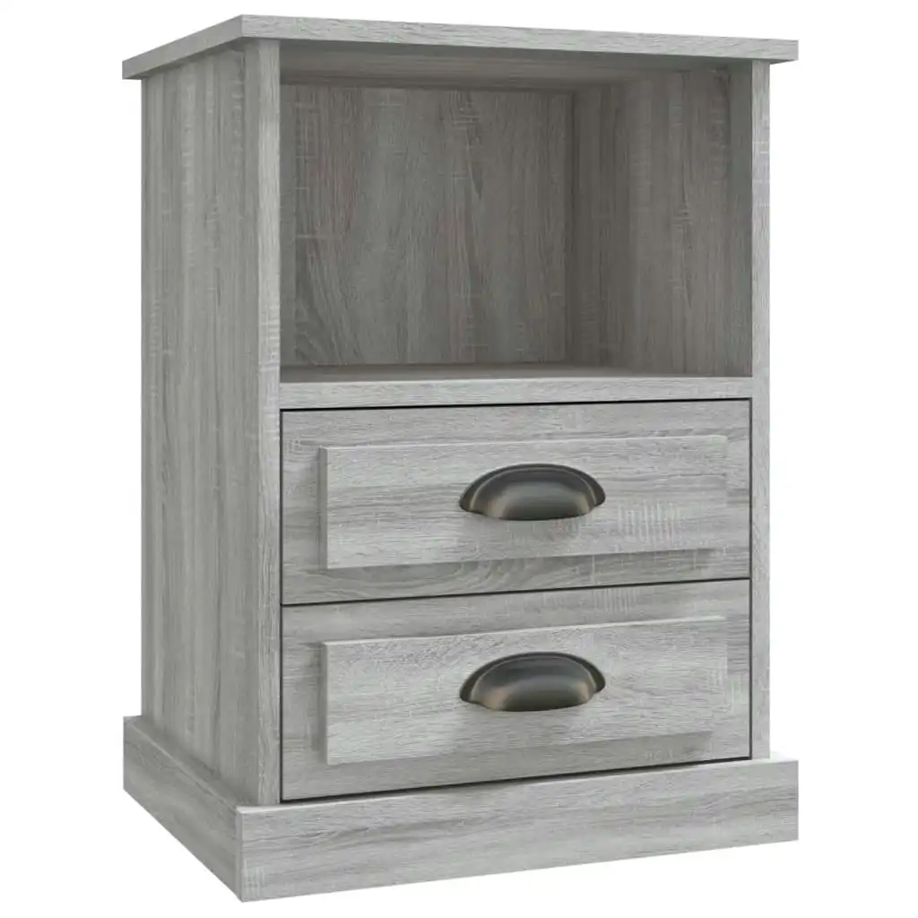 Bedside Cabinet Grey Sonoma 43x36x60 cm 816340