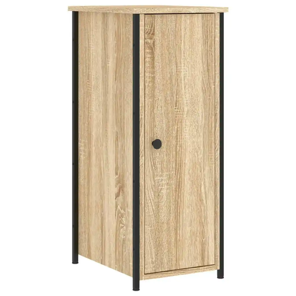 Bedside Cabinet Sonoma Oak 32x42x80 cm Engineered Wood 825965