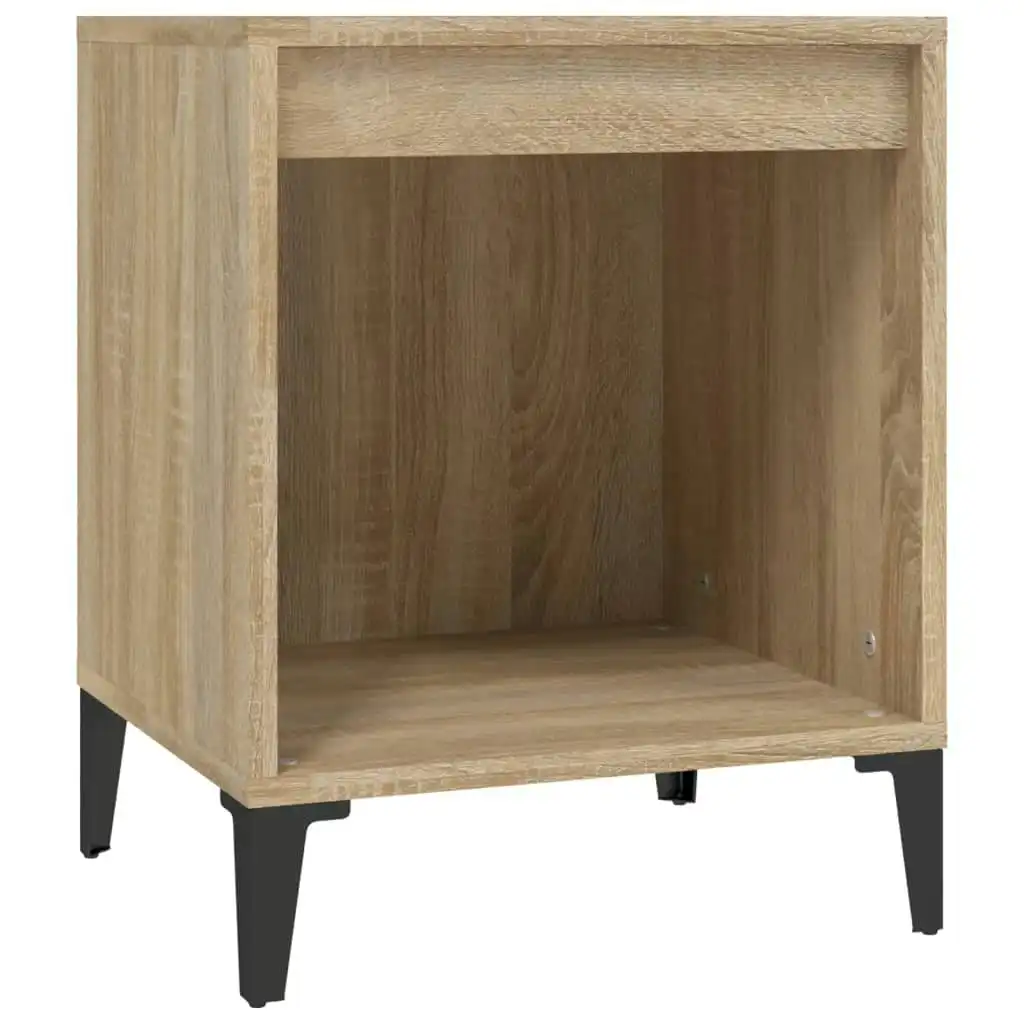 Bedside Cabinet Sonoma Oak 40x35x50 cm 821880