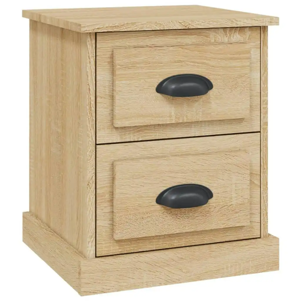 Bedside Cabinet Sonoma Oak 39x39x47.5 cm Engineered Wood 816150